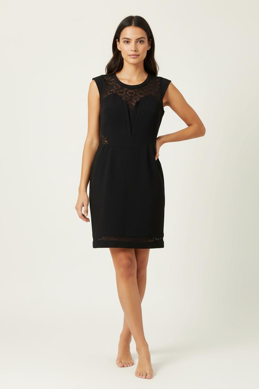 Robe Courte Noire - Taille M/38 de la marque La Petite Etoile | PARAD65855 - Vendu par Paradigme - Image 1