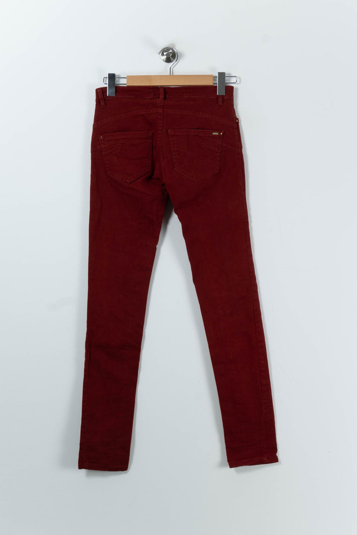 Jean Rouge - Taille S/36 de la marque I.Code | PARAD65856 - Vendu par Paradigme - Image 4