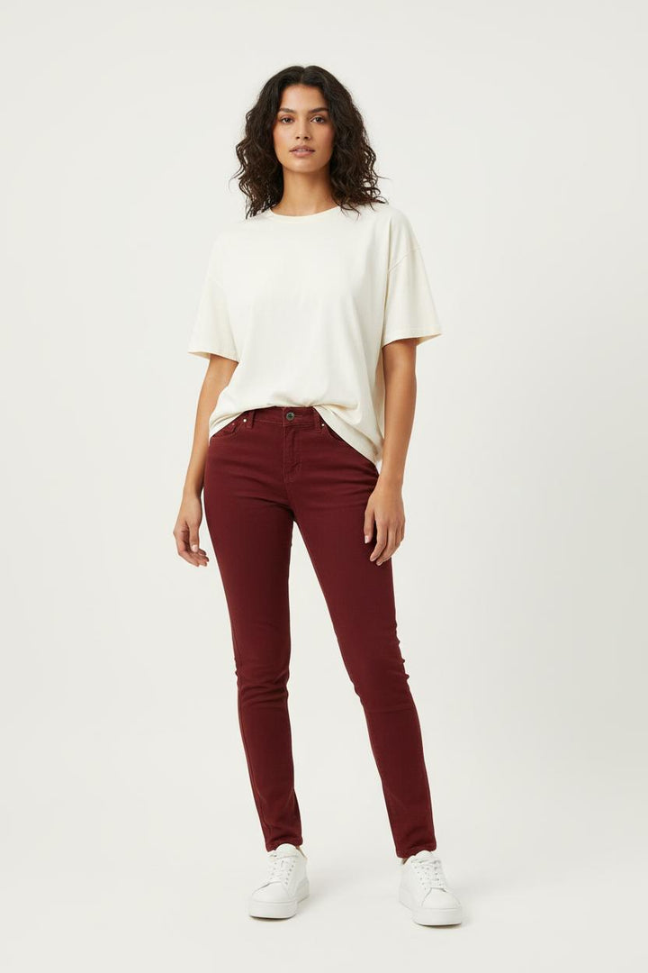 Jean Rouge - Taille S/36 de la marque I.Code | PARAD65856 - Vendu par Paradigme - Image 1