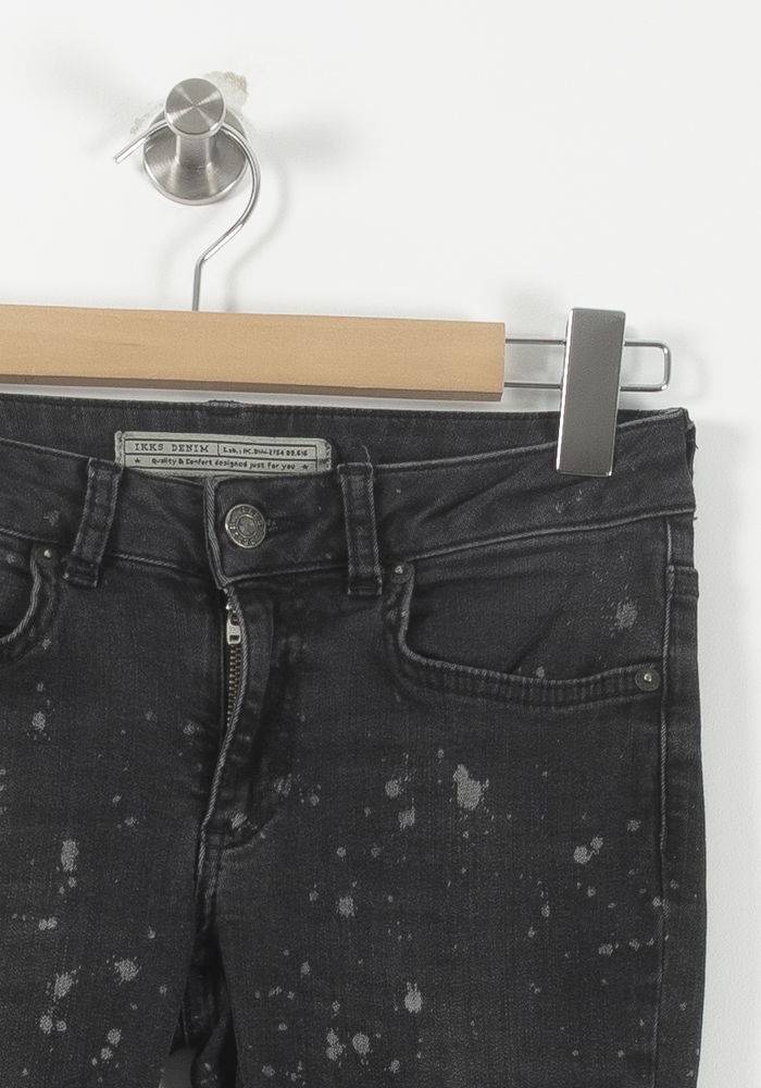 Jean Slim Noir - Taille XS/34 de la marque IKKS | PARAD65857 - Vendu par Paradigme - Image 3