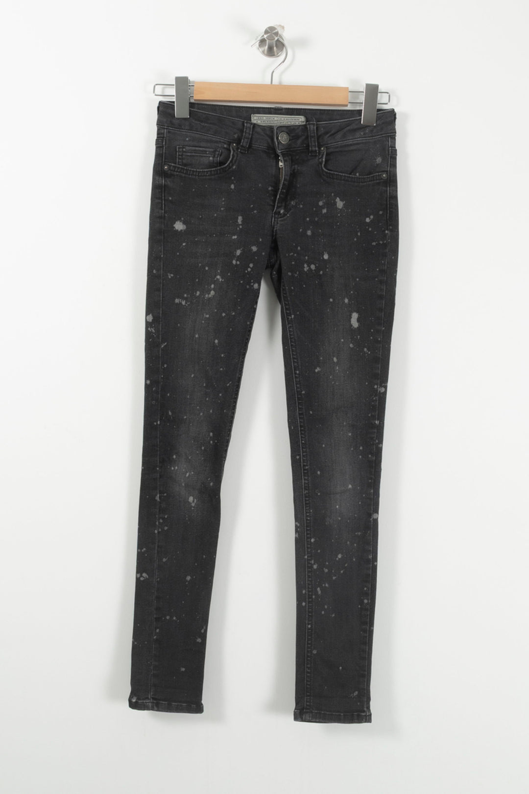 Jean Slim Noir - Taille XS/34 de la marque IKKS | PARAD65857 - Vendu par Paradigme - Image 2