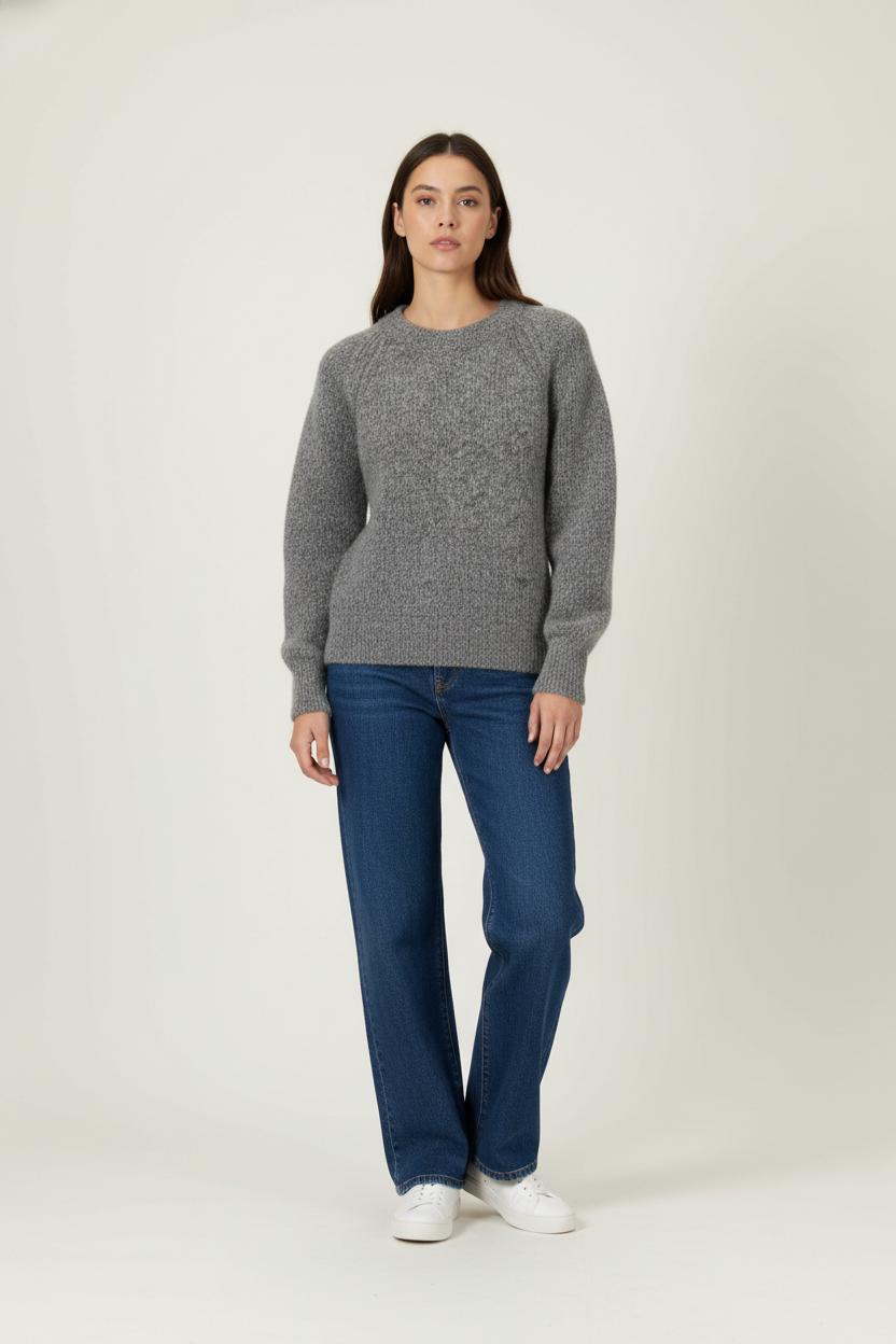 Pull Gris - Taille S/36 de la marque Claudie Pierlot | PARAD65865 - Vendu par Paradigme - Image 1