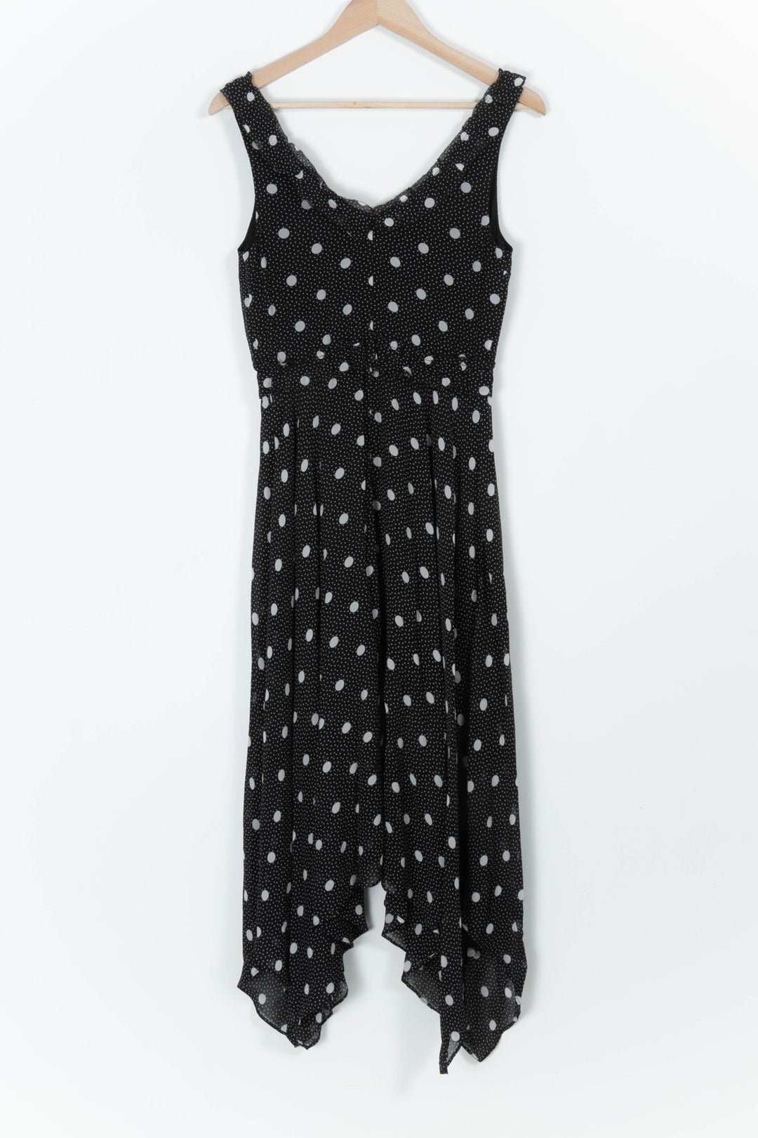 Robe longue noire et blanche - Taille S/36 de la marque The Kooples | PARAD65870 - Vendu par Paradigme - Image 4