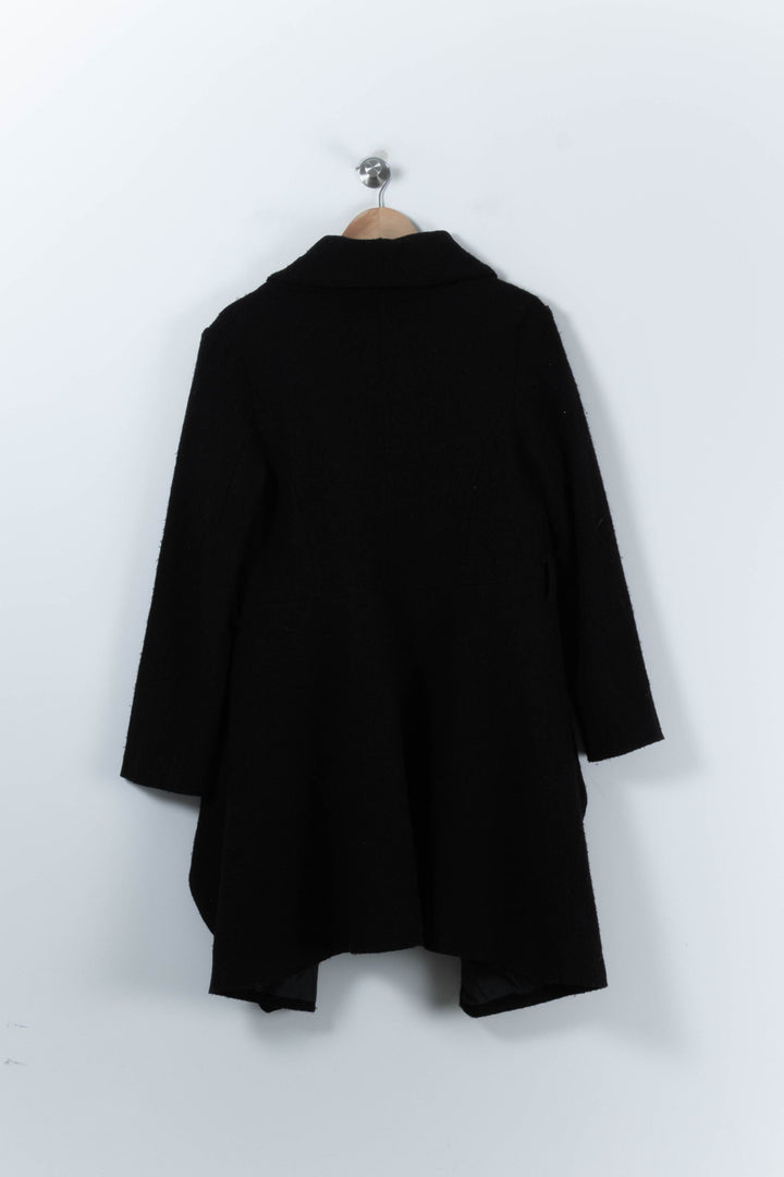 Manteau Noir - Taille L/40 de la marque Derhy | PARAD65872 - Vendu par Paradigme - Image 4