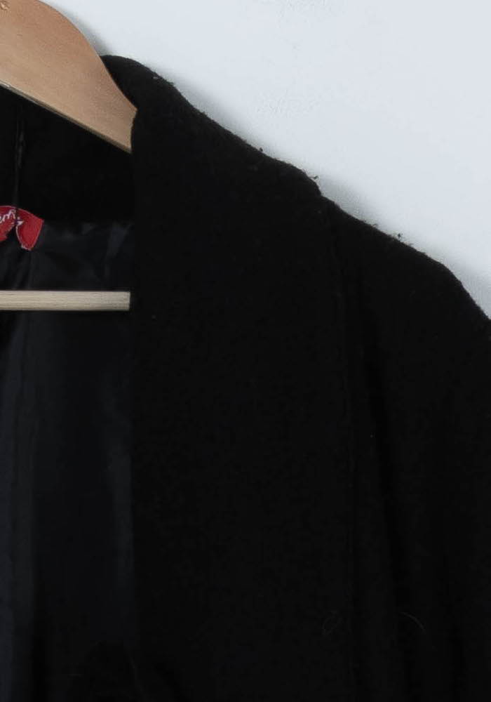 Manteau Noir - Taille L/40 de la marque Derhy | PARAD65872 - Vendu par Paradigme - Image 3