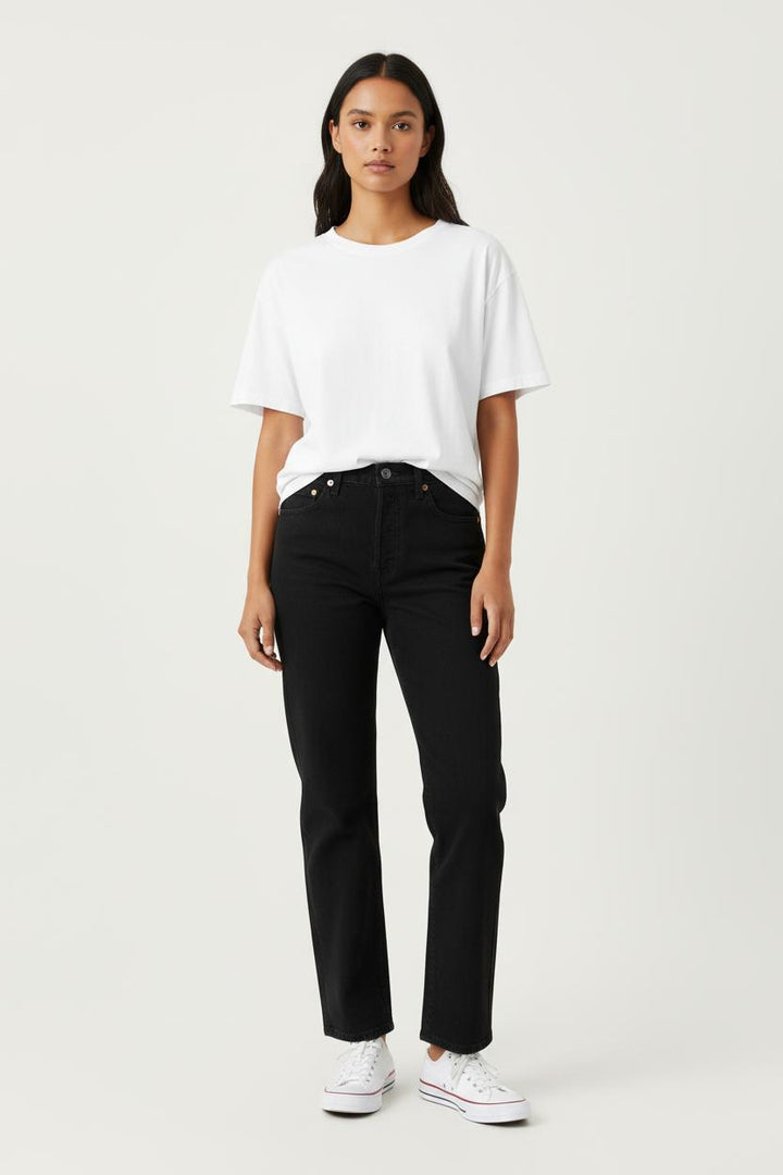 Jean Droit Noir - Taille S/36 de la marque Levi's | PARAD65895 - Vendu par Paradigme - Image 1