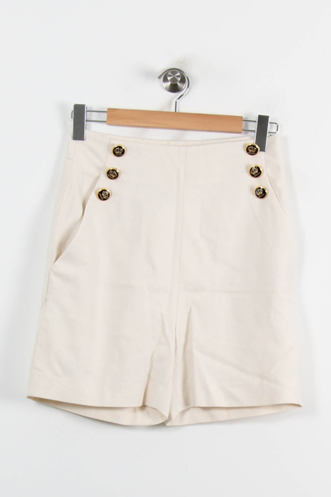 Short Blanc - Taille M/38 de la marque Tara Jarmon | PARAD65897 - Vendu par Paradigme - Image 2