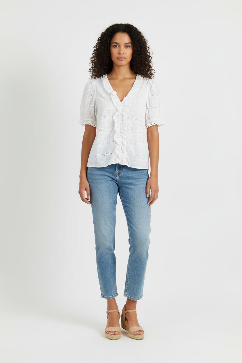 Blouse Blanche - Taille XS/34 de la marque Sézane | PARAD65898 - Vendu par Paradigme - Image 1