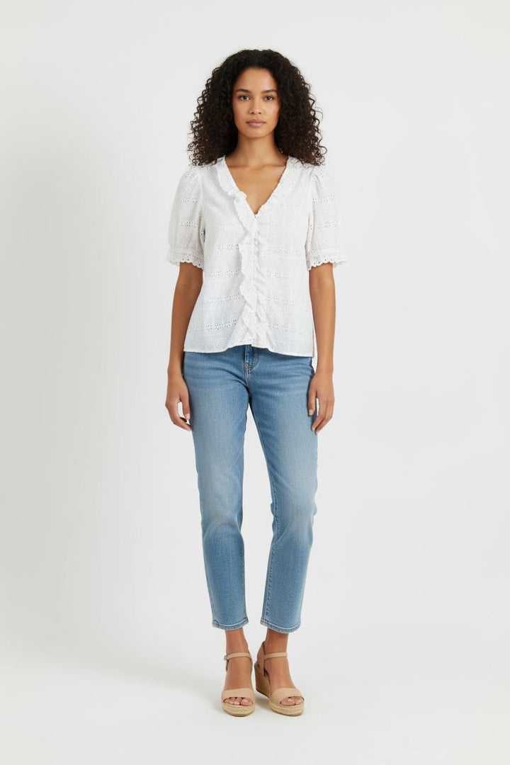 Blouse Blanche - Taille XS/34 de la marque Sézane | PARAD65898 - Vendu par Paradigme - Image 1