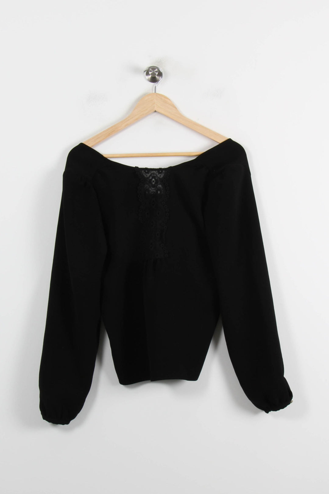 Blouse Noire - Taille S/36 de la marque Sézane | PARAD65900 - Vendu par Paradigme - Image 2