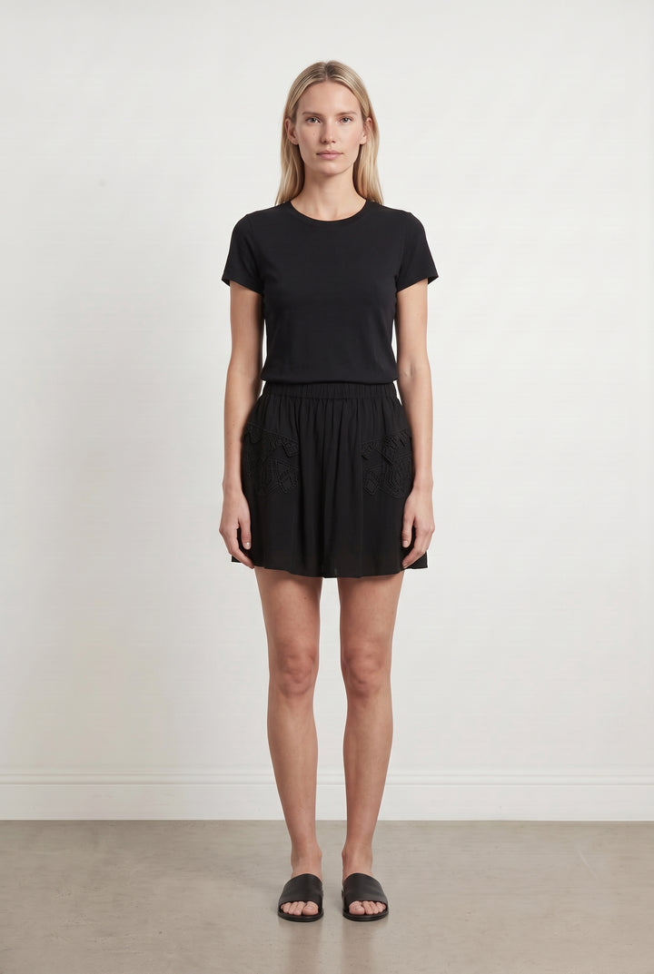 Jupe Courte Noire - Taille M/38 de la marque IRO | PARAD65920 - Vendu par Paradigme - Image 1