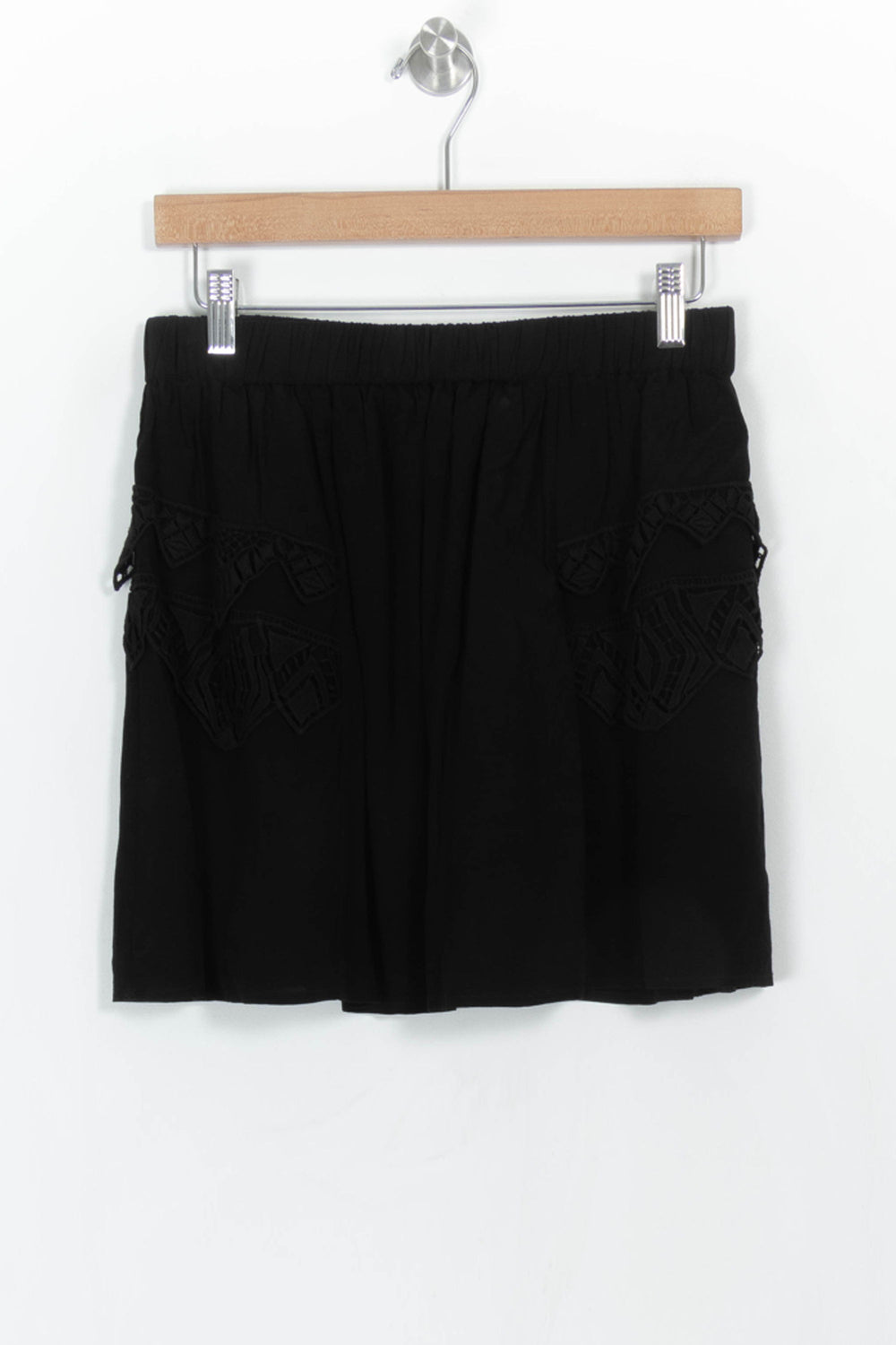 Jupe Courte Noire - Taille M/38 de la marque IRO | PARAD65920 - Vendu par Paradigme - Image 2