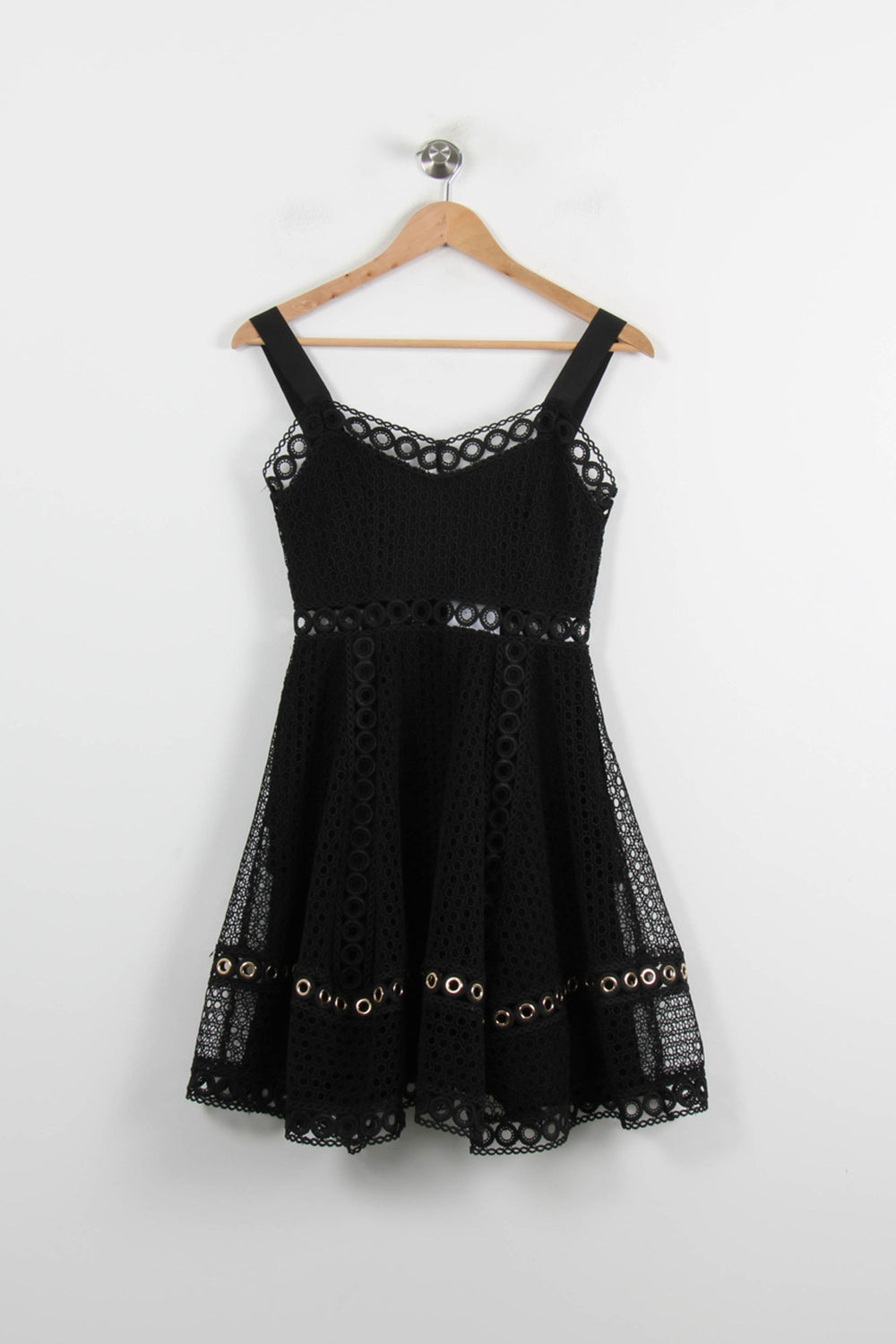 Robe Patineuse Noire - Taille M/38 de la marque Maje | PARAD65958 - Vendu par Paradigme - Image 2