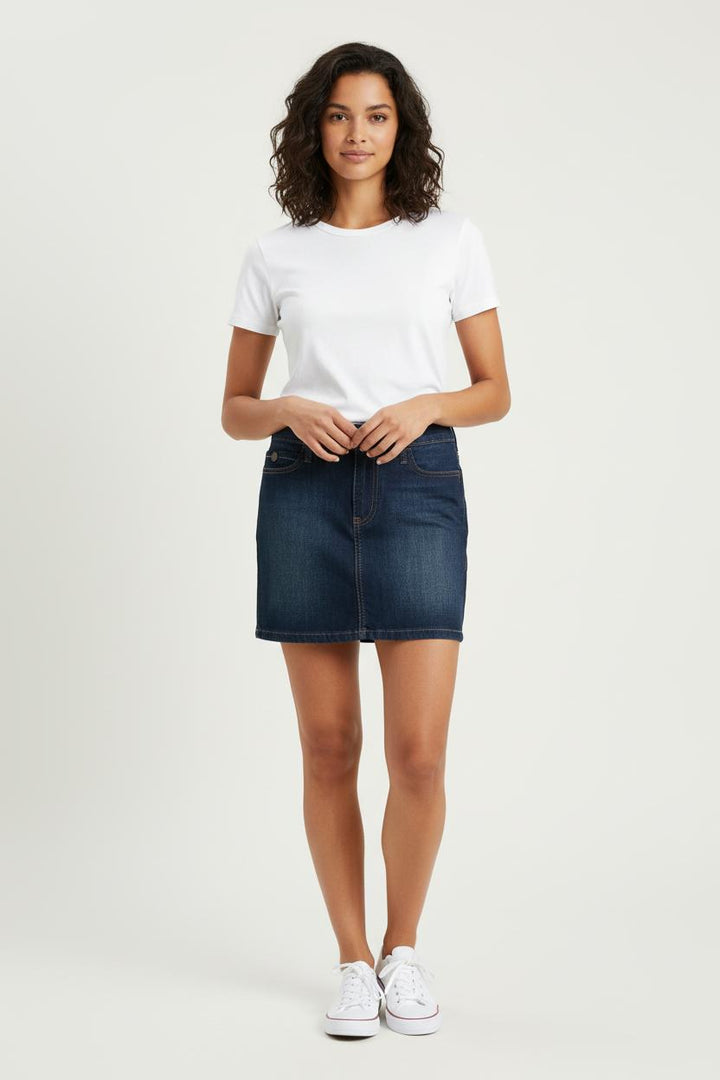 Jupe En Jean Bleue - Taille S/36 de la marque Levi's | PARAD65966 - Vendu par Paradigme - Image 1