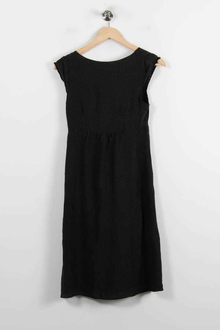 Robe Midi Noire - Taille S/36 de la marque Caroll | PARAD65968 - Vendu par Paradigme - Image 4