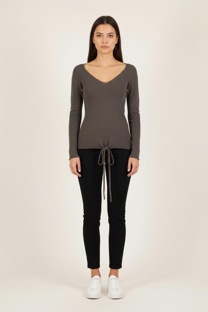 Pull Gris - Taille S/36 de la marque Comptoir des Cotonniers | PARAD65972 - Vendu par Paradigme - Image 1