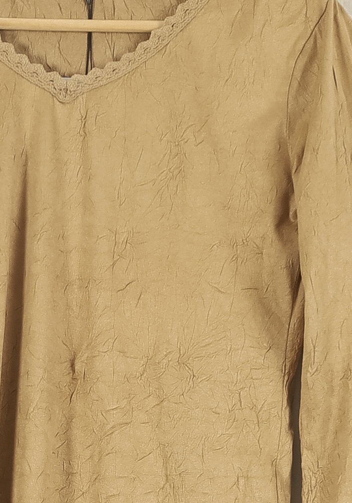Tunique Beige - Taille XS/34 de la marque Maison 123 | PARAD65973 - Vendu par Paradigme - Image 3