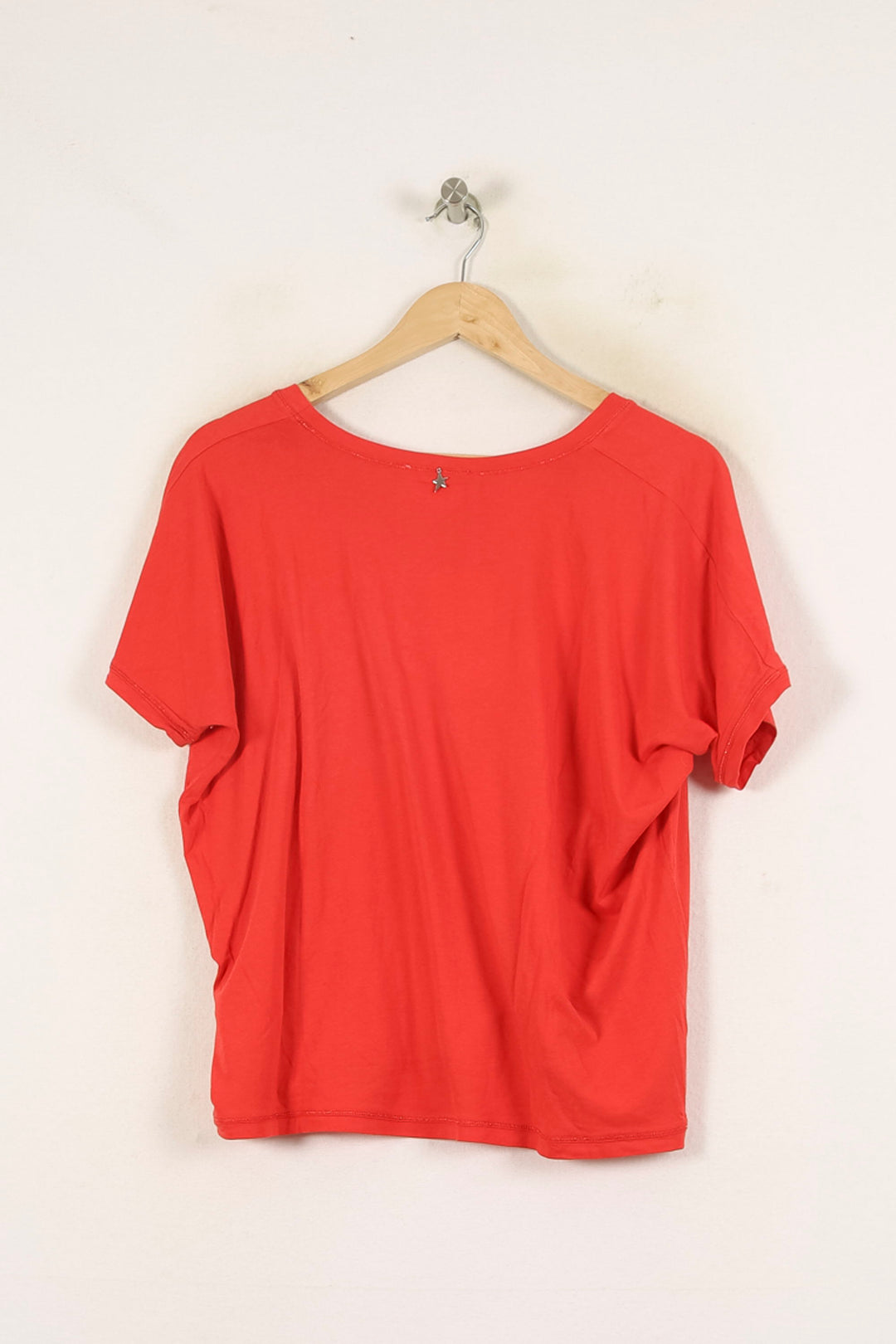 Tee-shirt Rouge - Taille S/36 de la marque Sud express | PARAD65975 - Vendu par Paradigme - Image 4