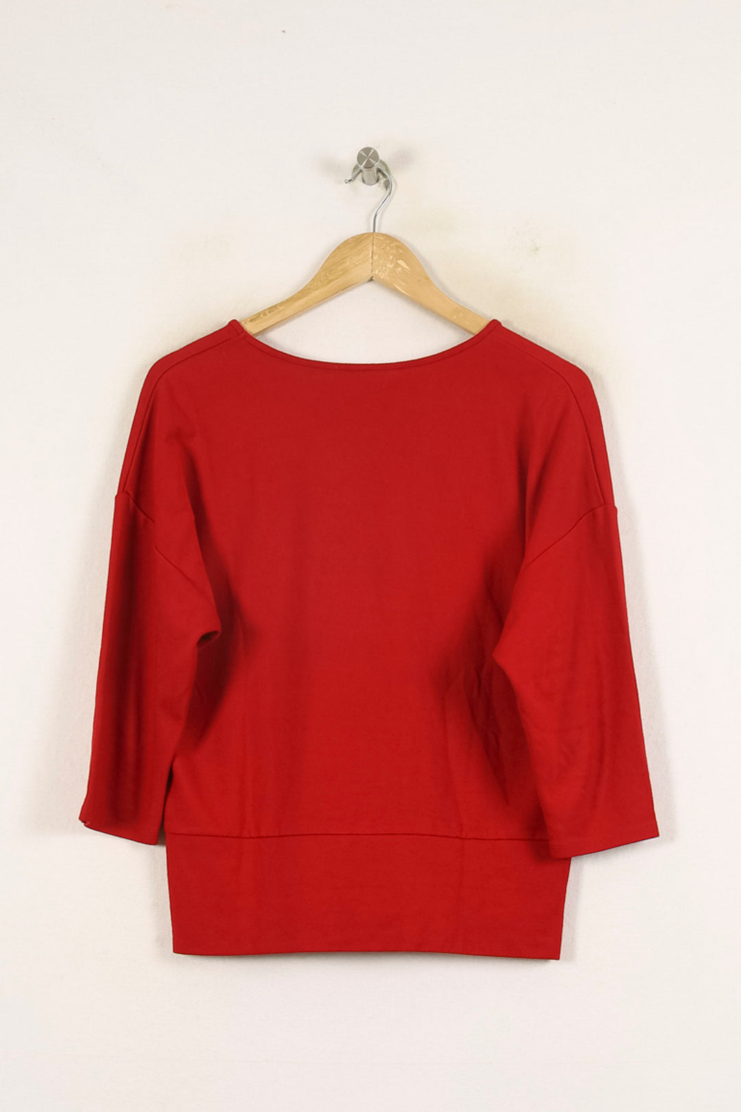 Pull Rouge - Taille L/40 de la marque Caroll | PARAD65978 - Vendu par Paradigme - Image 4