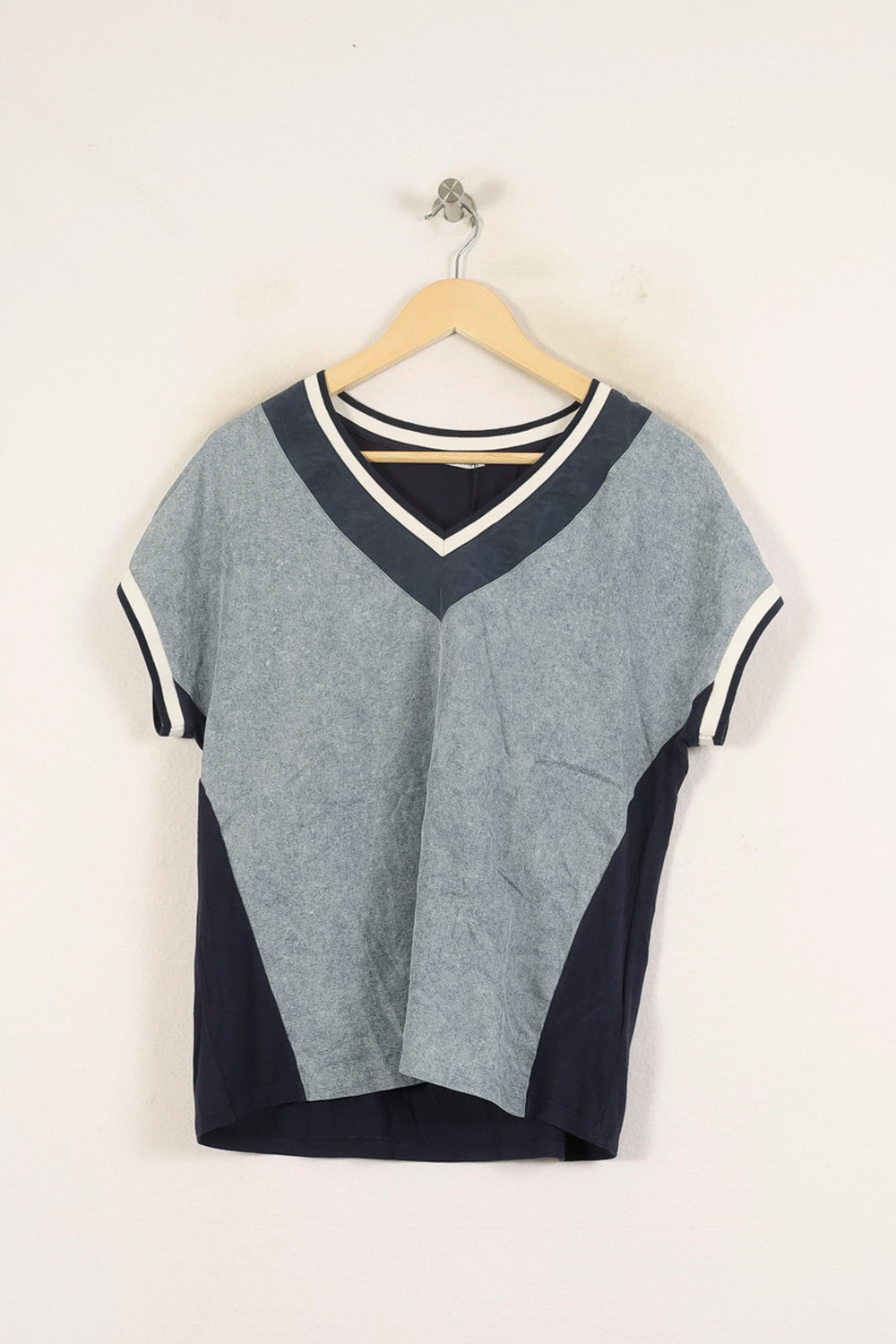 Tee-shirt Bleu et Bleu Marine - Taille L/40 de la marque IKKS | PARAD65983 - Vendu par Paradigme - Image 2