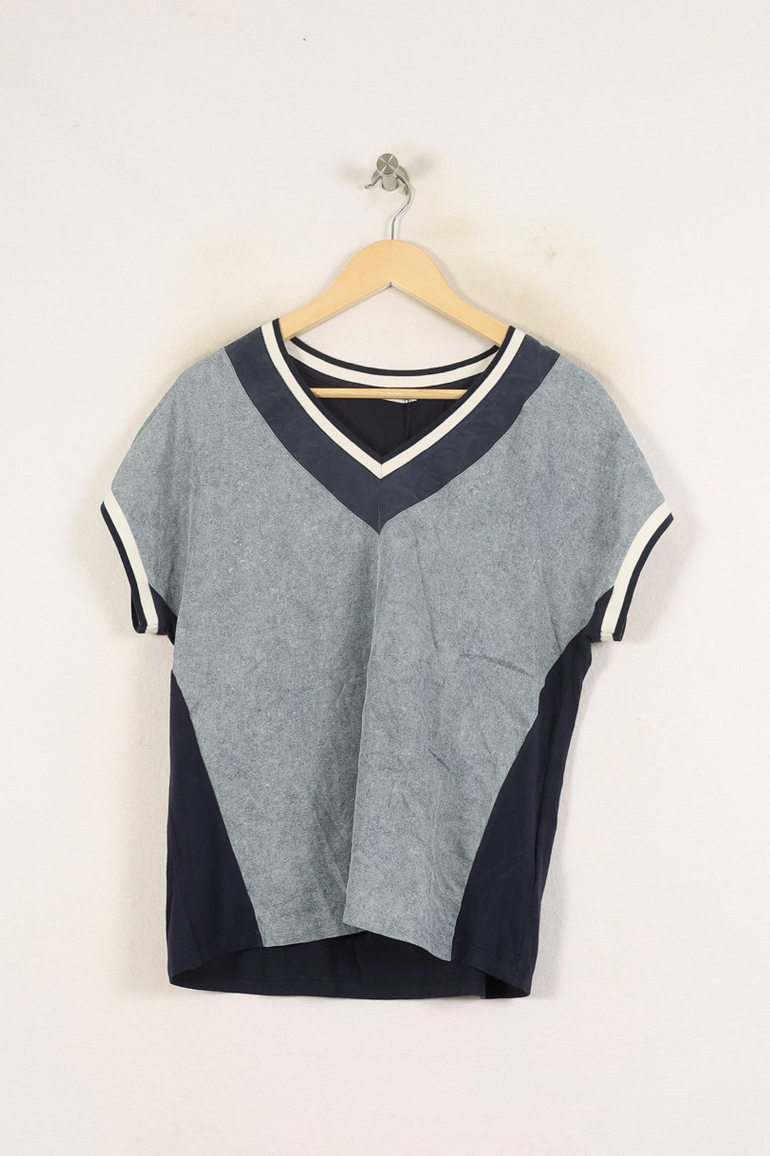 Tee-shirt Bleu et Bleu Marine - Taille L/40 de la marque IKKS | PARAD65983 - Vendu par Paradigme - Image 2