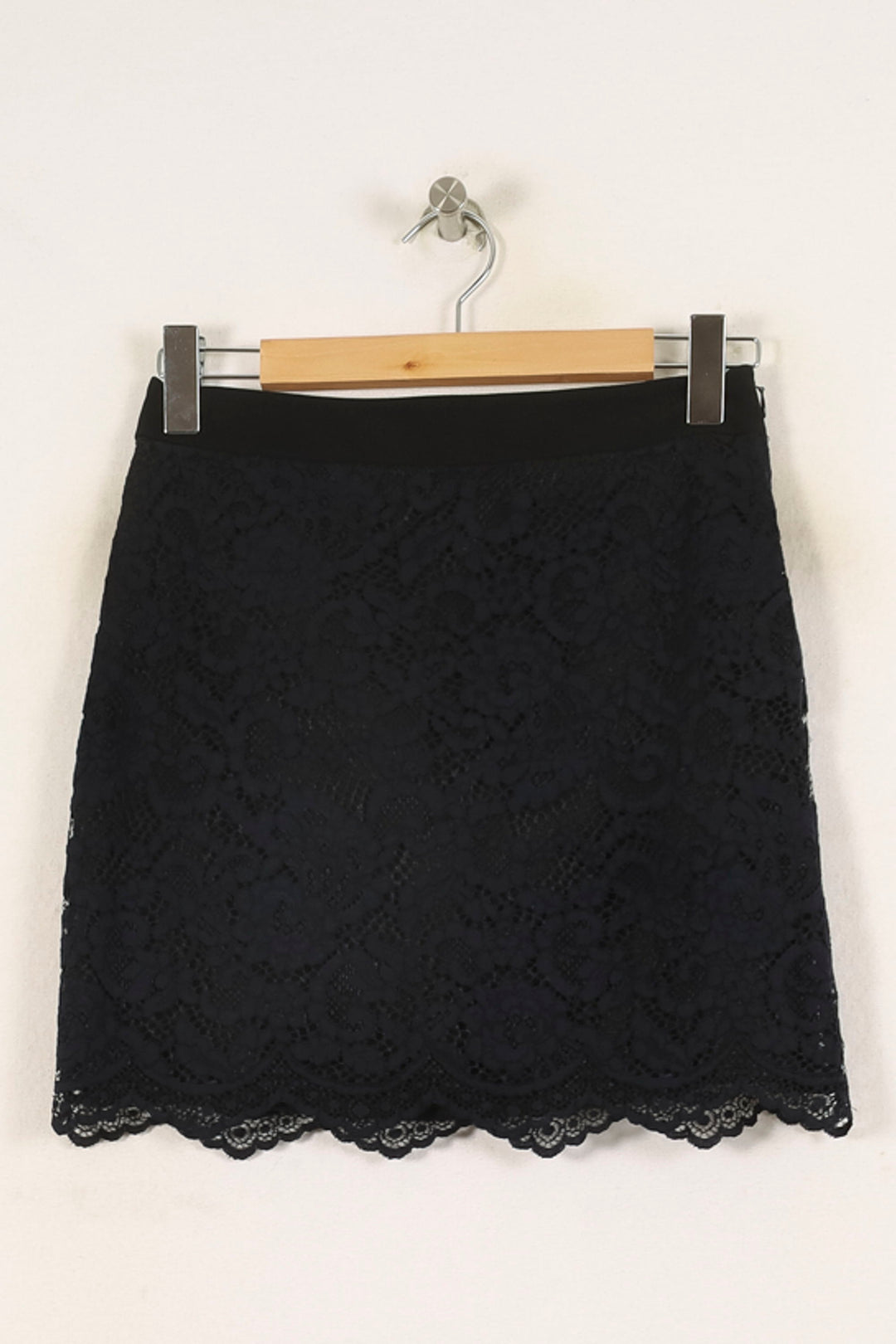 Jupe Courte Bleue - Taille S/36 de la marque Claudie Pierlot | PARAD65984 - Vendu par Paradigme - Image 2