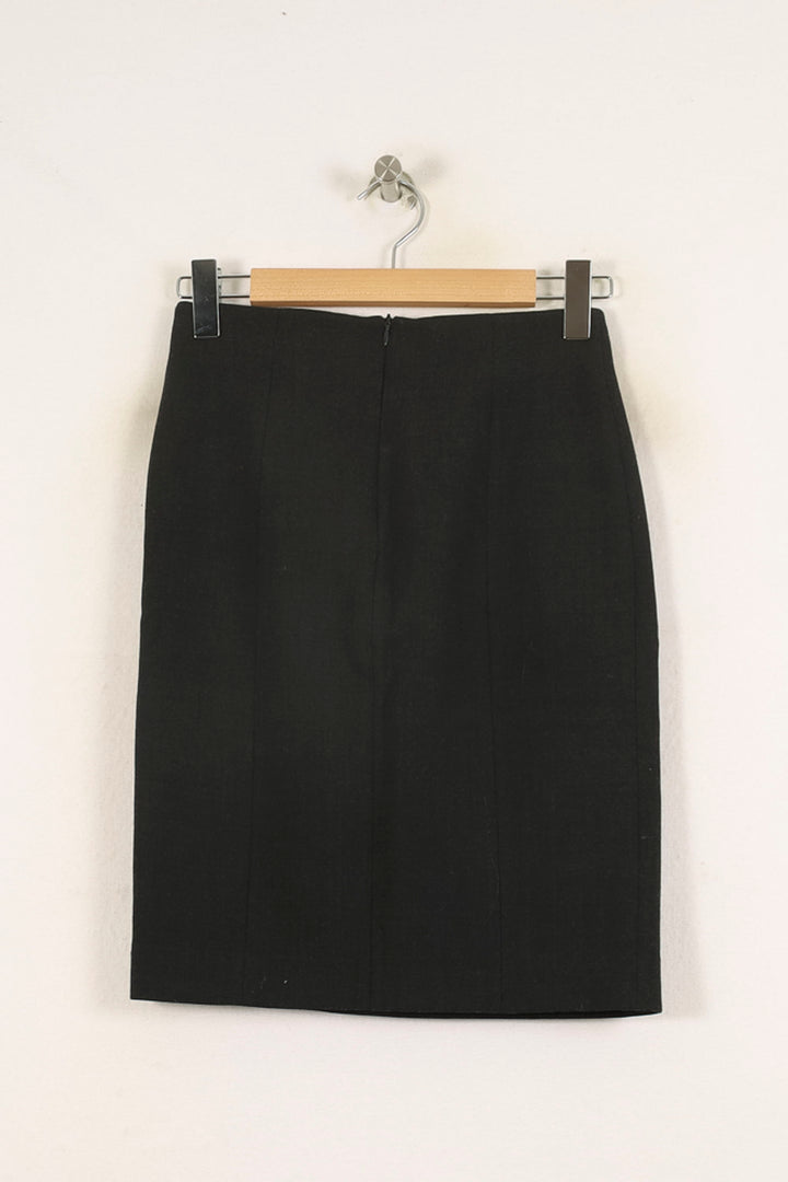 Jupe Crayon Grise - Taille S/36 de la marque Caroll | PARAD65986 - Vendu par Paradigme - Image 4