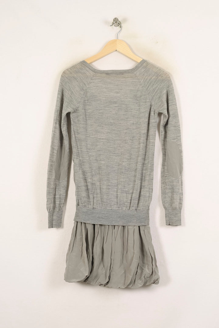 Robe Pull Grise - Taille S/36 de la marque Comptoir des Cotonniers | PARAD65988 - Vendu par Paradigme - Image 4