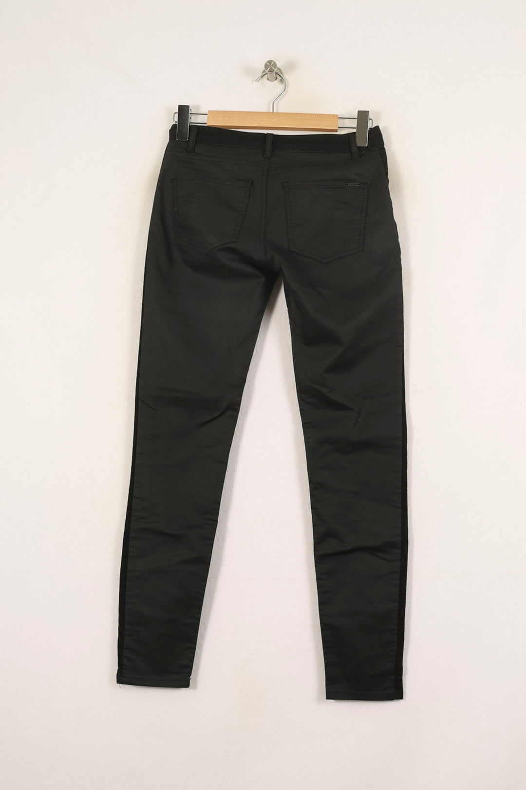 Pantalon Cuir Noir - Taille S/36 de la marque IKKS | PARAD65989 - Vendu par Paradigme - Image 4