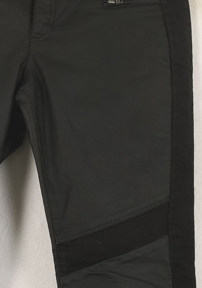 Pantalon Cuir Noir - Taille S/36 de la marque IKKS | PARAD65989 - Vendu par Paradigme - Image 3