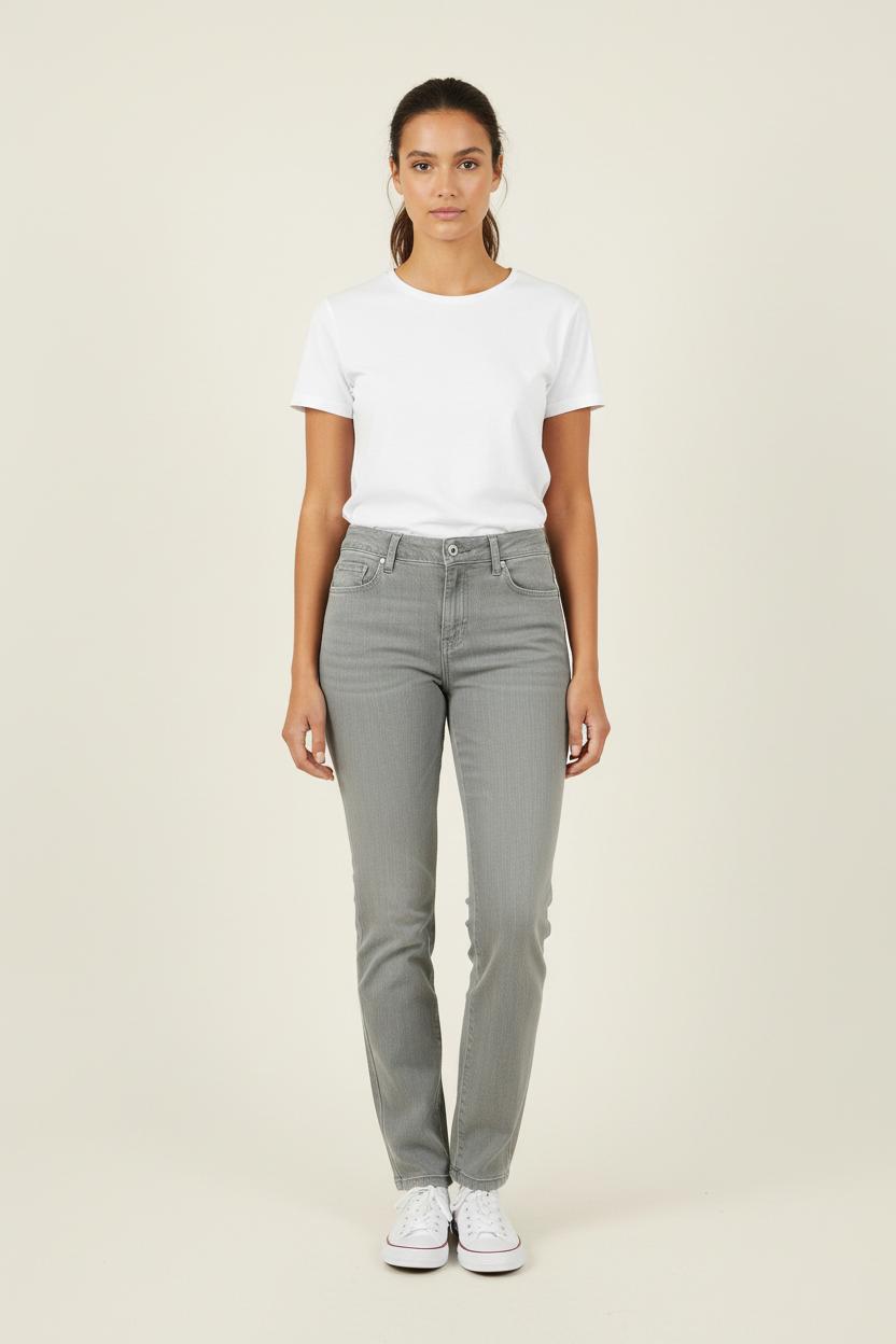 Jean Gris - Taille S/36 de la marque Caroll | PARAD65990 - Vendu par Paradigme - Image 1