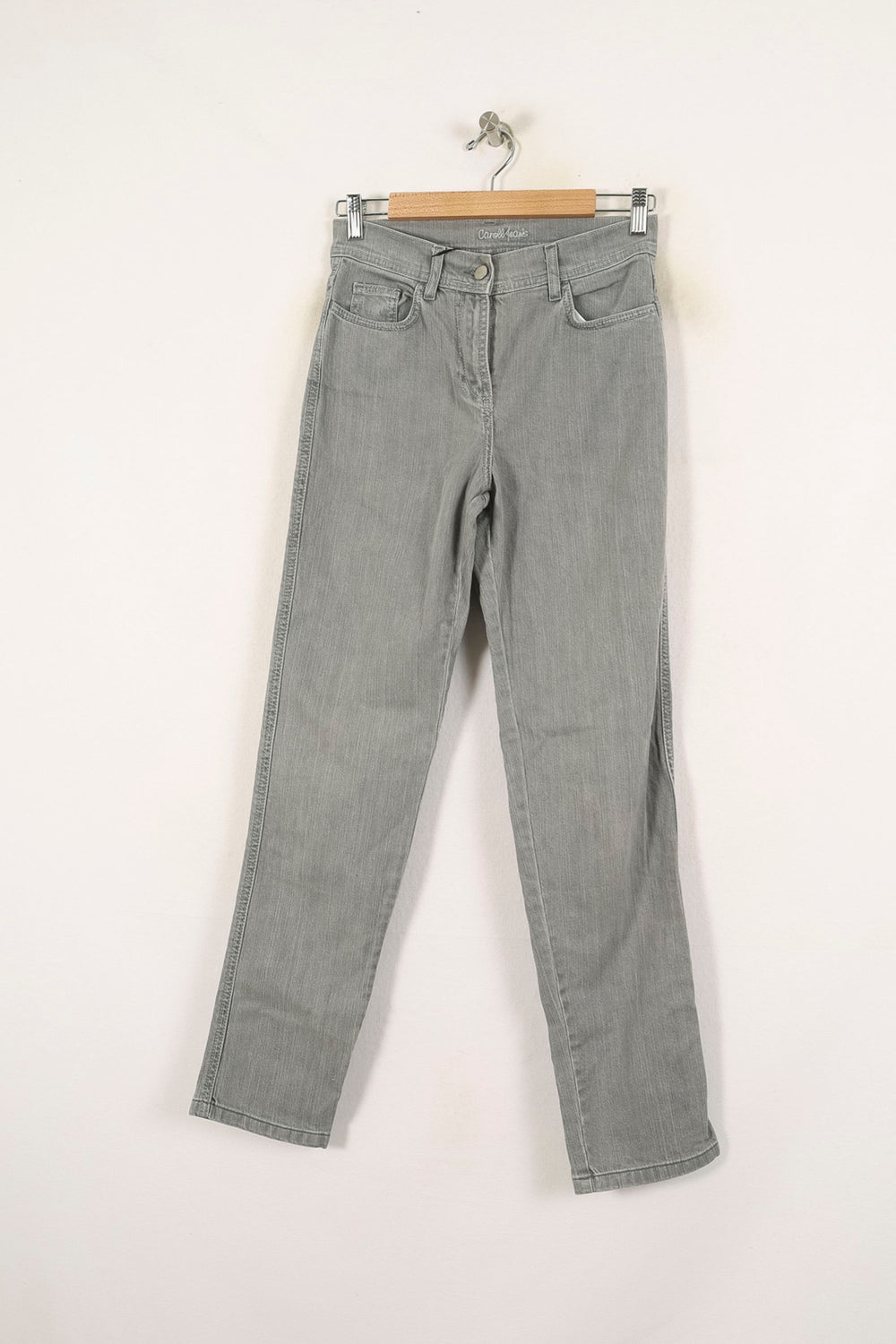 Jean Gris - Taille S/36 de la marque Caroll | PARAD65990 - Vendu par Paradigme - Image 2