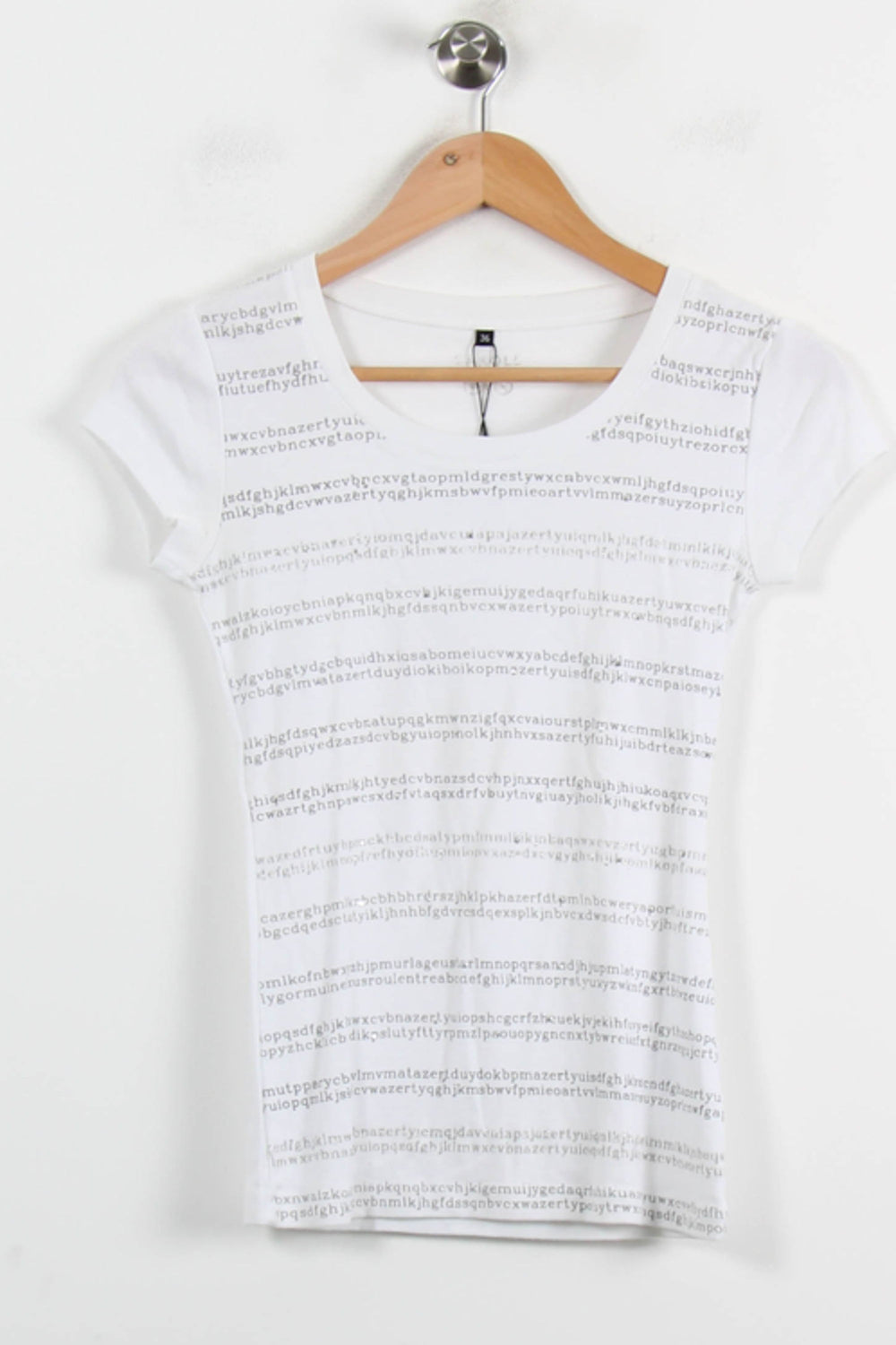 Tee-shirt Blanc - Taille S/36 de la marque Caroll | PARAD65995 - Vendu par Paradigme - Image 2