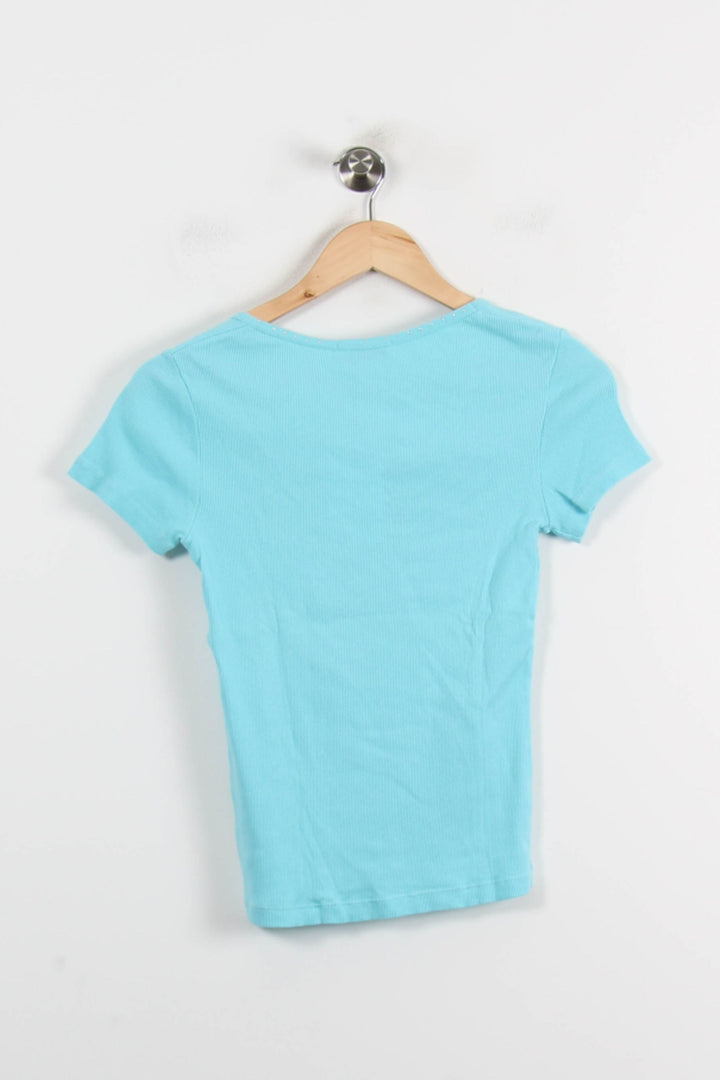 Tee-shirt Bleu - Taille S/36 de la marque Gerard Darel | PARAD65996 - Vendu par Paradigme - Image 4