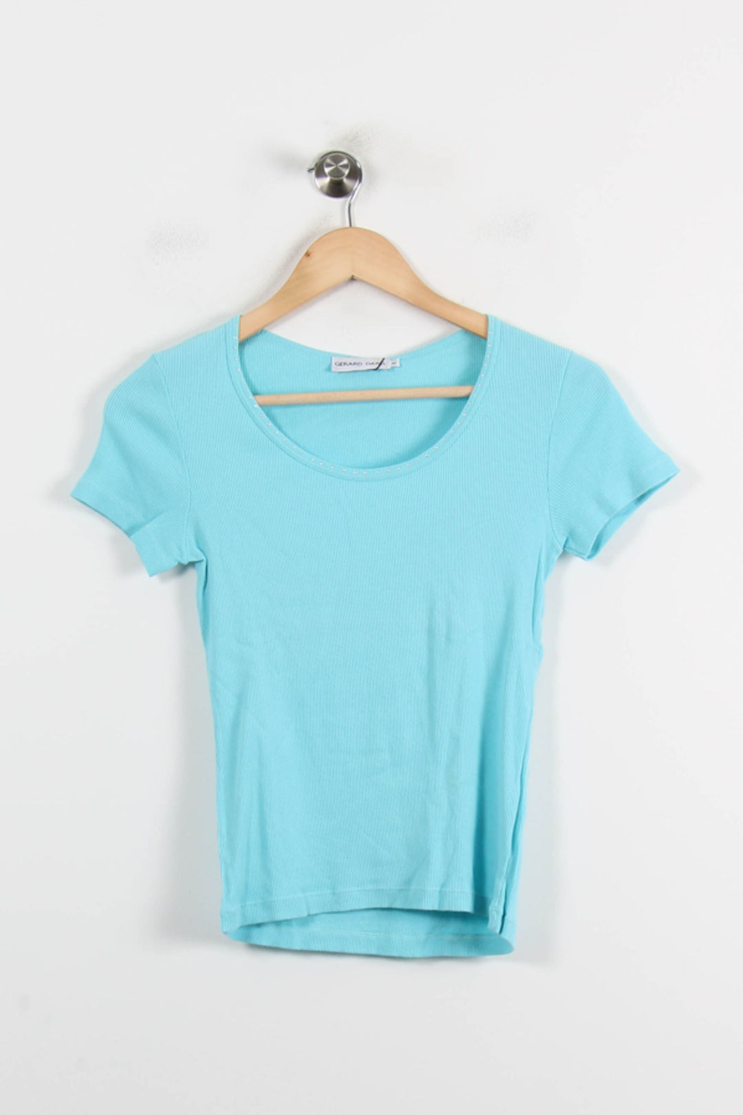 Tee-shirt Bleu - Taille S/36 de la marque Gerard Darel | PARAD65996 - Vendu par Paradigme - Image 2