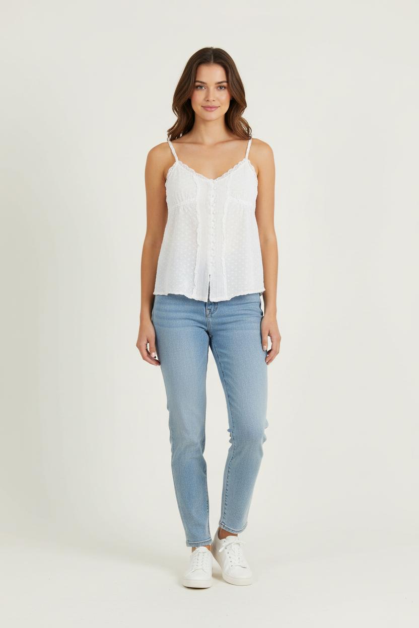 Débardeur Blanc - Taille S/36 de la marque Pablo | PARAD65999 - Vendu par Paradigme - Image 1