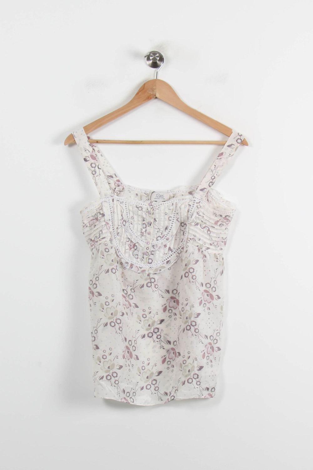 Débardeur Blanc et Violet - Taille M/38 de la marque Pablo | PARAD66001 - Vendu par Paradigme - Image 2