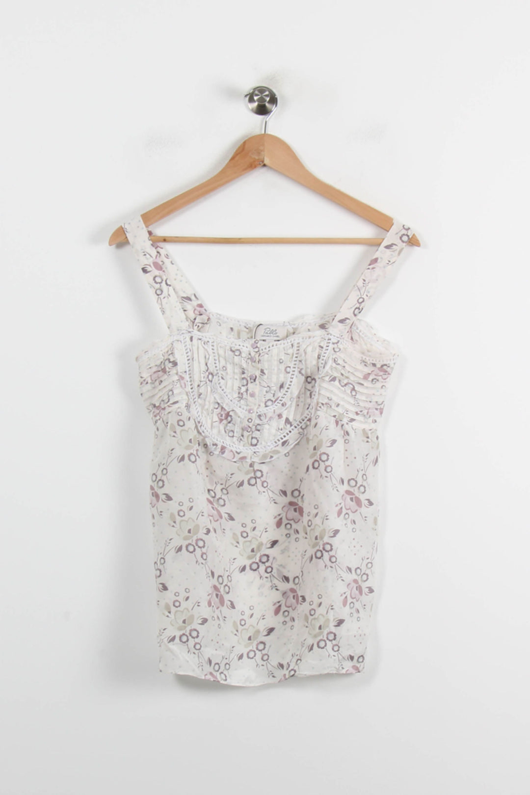 Débardeur Blanc et Violet - Taille M/38 de la marque Pablo | PARAD66001 - Vendu par Paradigme - Image 2