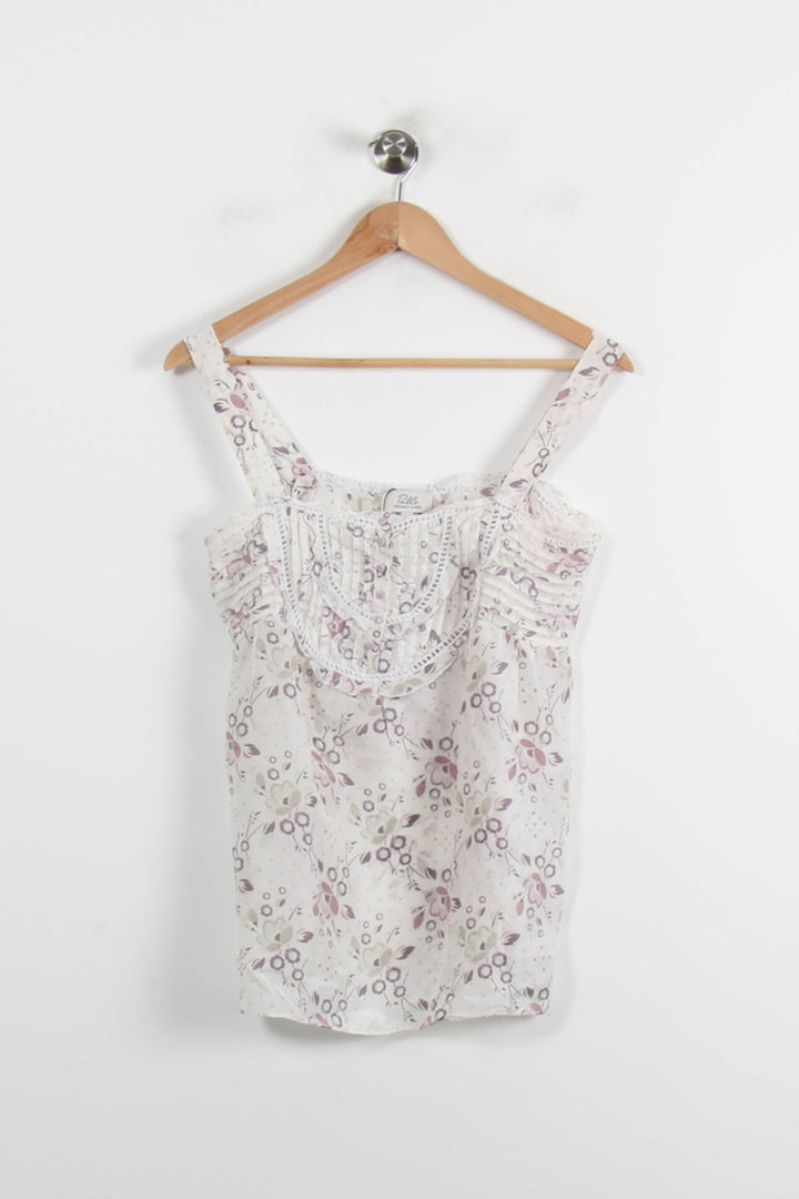 Débardeur Blanc et Violet - Taille M/38 de la marque Pablo | PARAD66001 - Vendu par Paradigme - Image 2