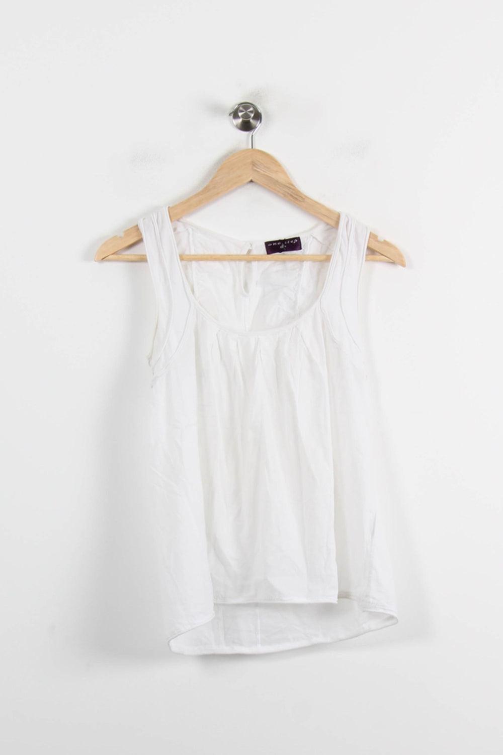 Débardeur Blanc - Taille M/38 de la marque One Step | PARAD66002 - Vendu par Paradigme - Image 2