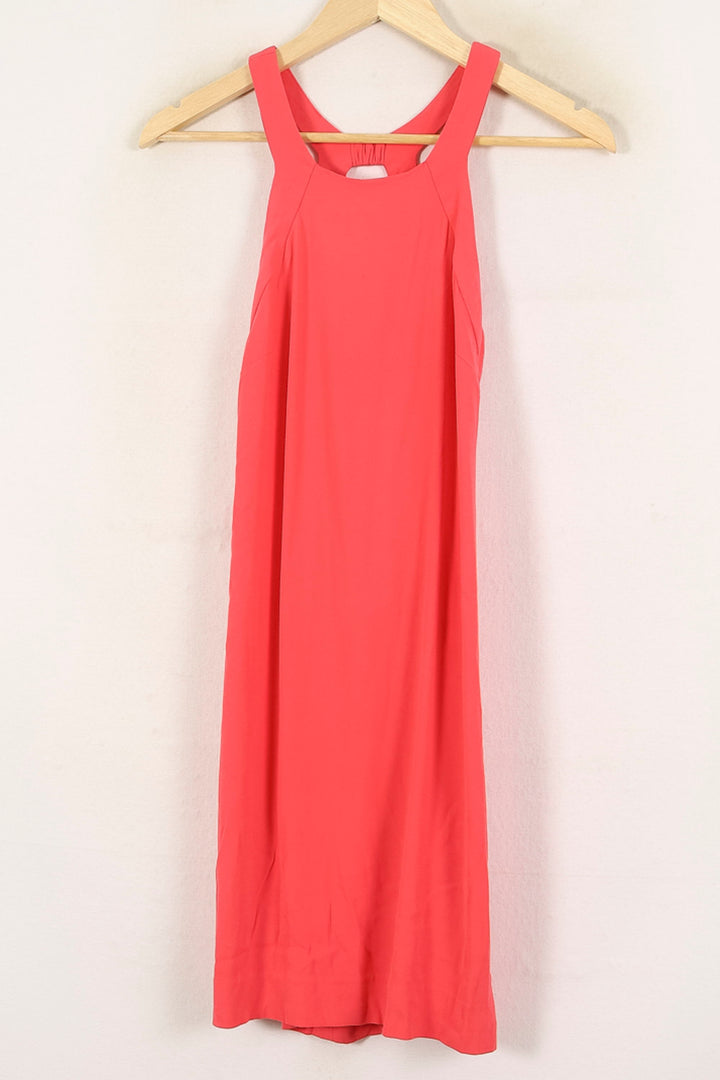 Robe Midi Rose - Taille S/36 de la marque Sandro | PARAD66006 - Vendu par Paradigme - Image 2