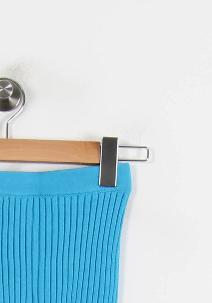 Jupe Crayon Bleue - Taille XS/34 de la marque Suncoo | PARAD66014 - Vendu par Paradigme - Image 3
