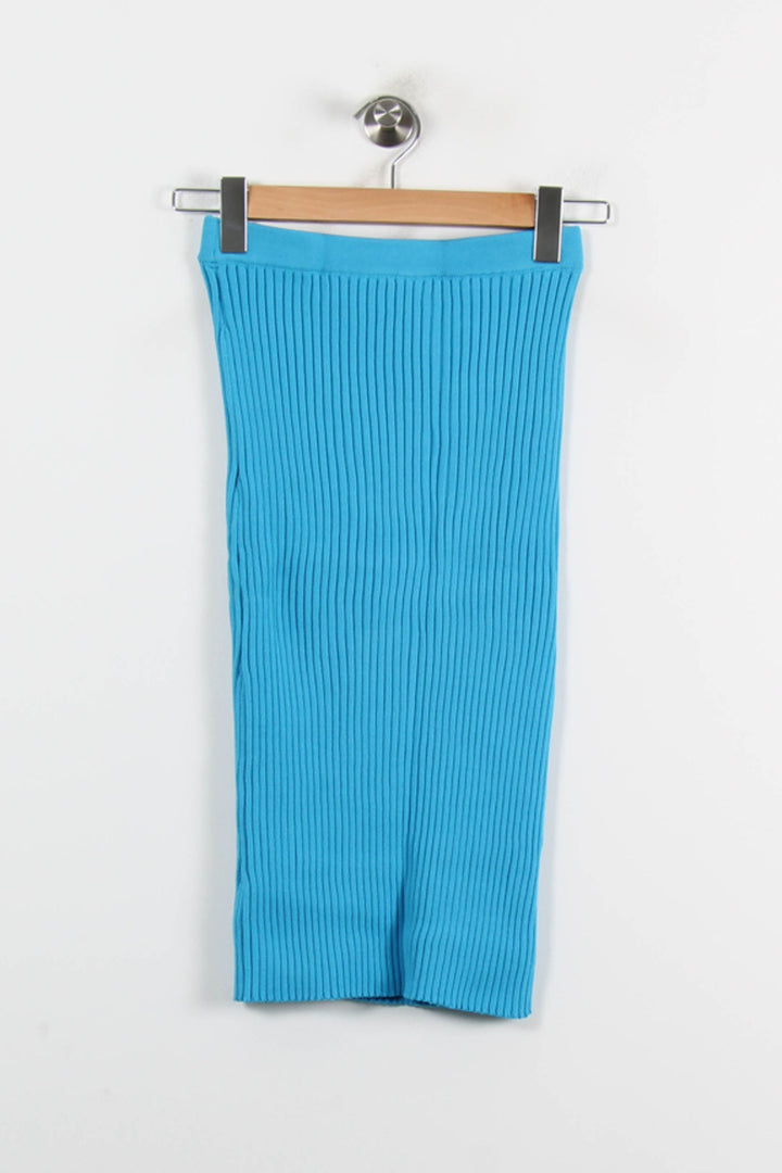 Jupe Crayon Bleue - Taille XS/34 de la marque Suncoo | PARAD66014 - Vendu par Paradigme - Image 2