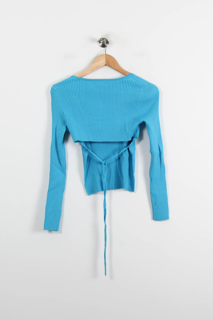 Top Bleu - Taille XS/34 de la marque Suncoo | PARAD66015 - Vendu par Paradigme - Image 4