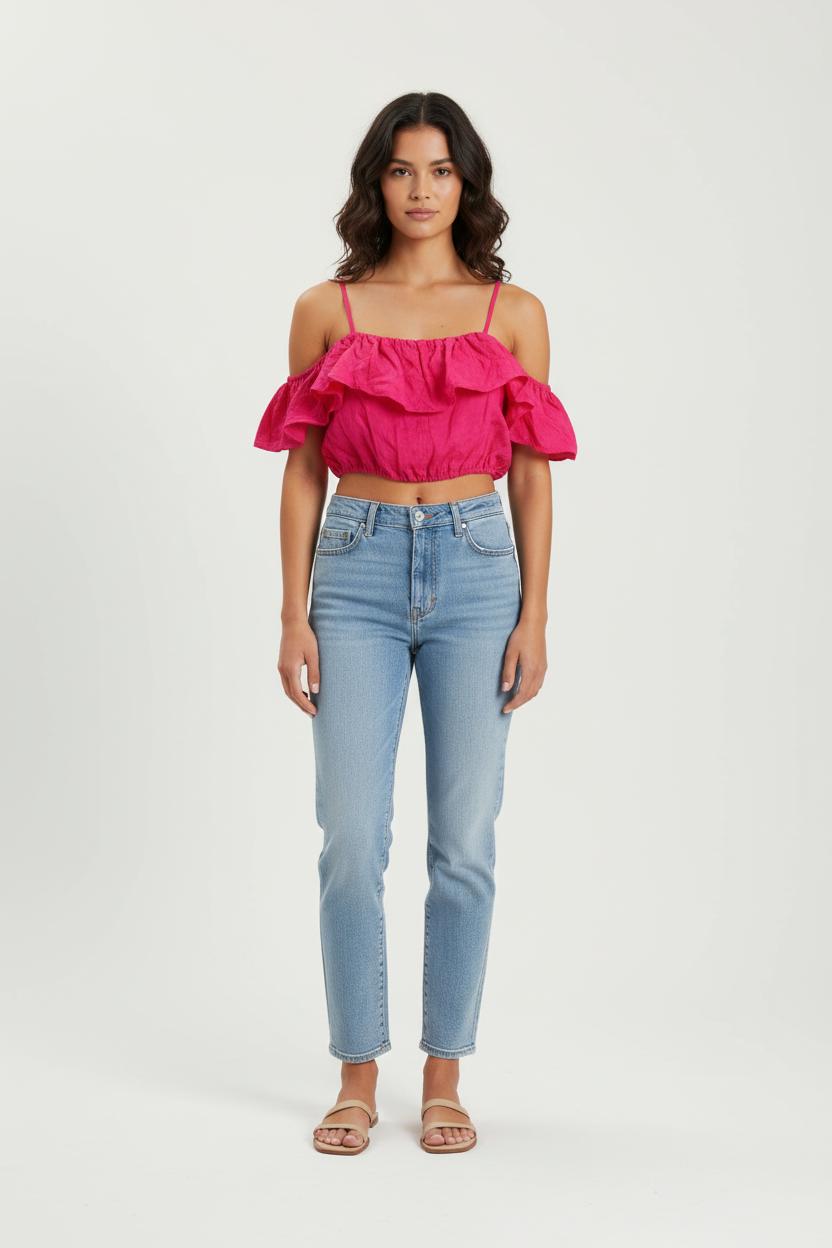 Top Rose - Taille XS/34 de la marque Sandro | PARAD66016 - Vendu par Paradigme - Image 1