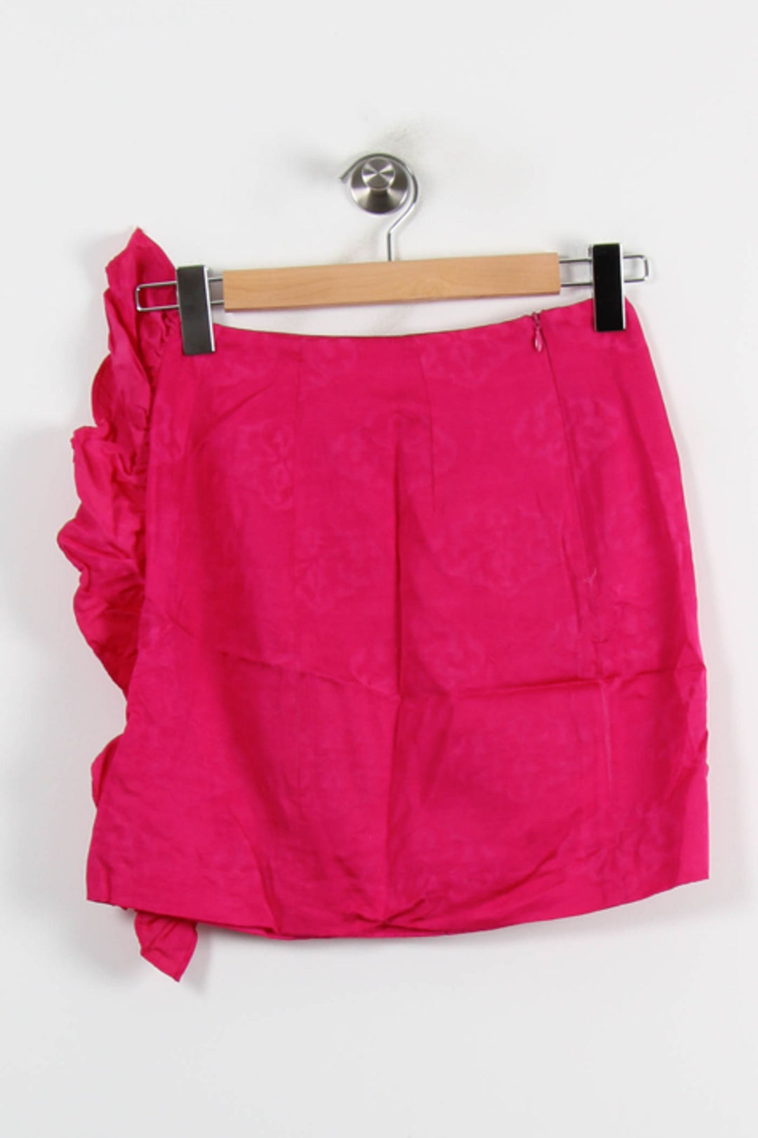 Jupe Portefeuille Rose - Taille XS/34 de la marque Sandro | PARAD66017 - Vendu par Paradigme - Image 4