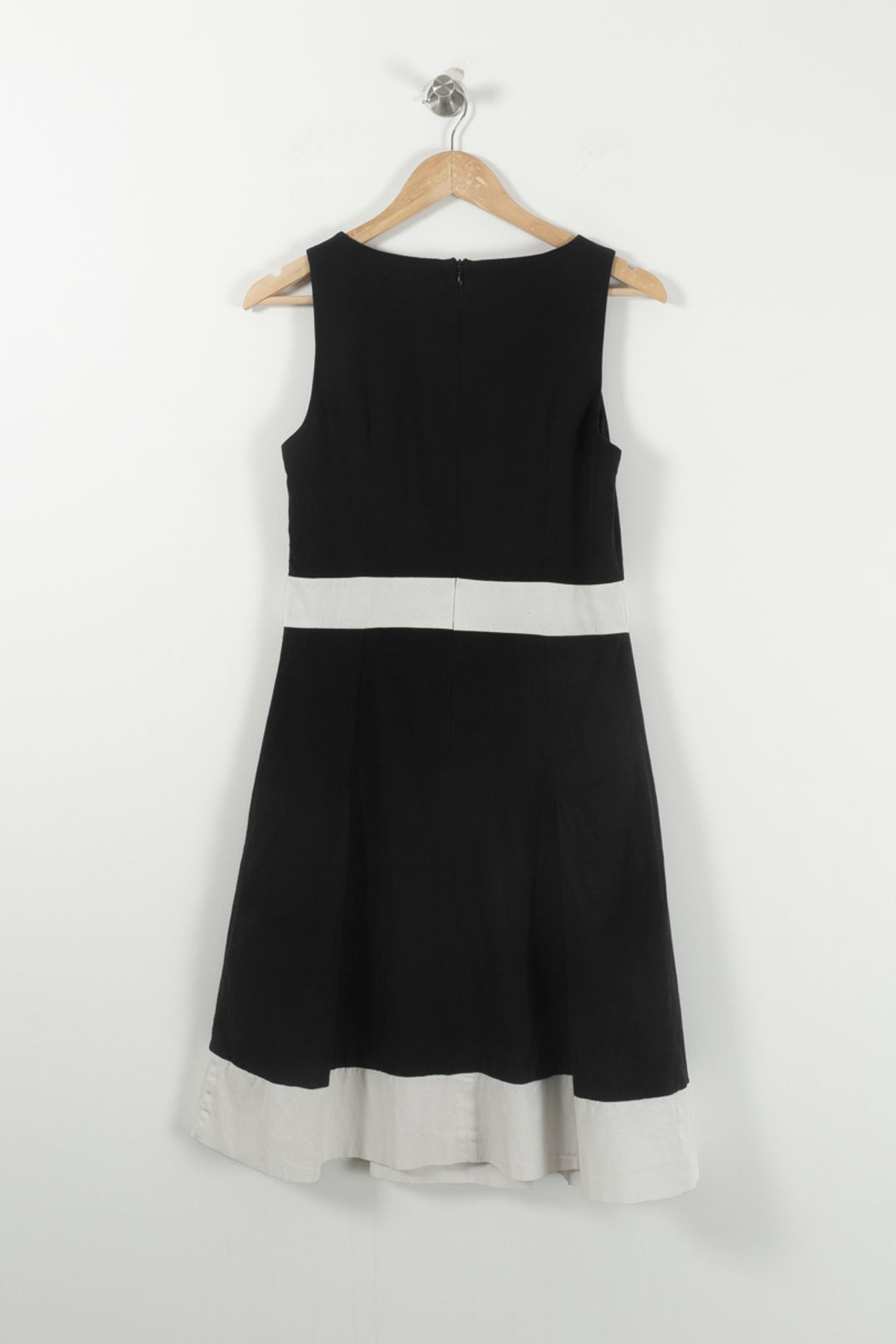 Robe Midi Noire et Blanche - Taille M/38 de la marque Maison 123 | PARAD66047 - Vendu par Paradigme - Image 4