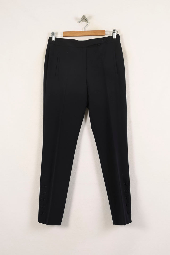 Pantalon Tailleur Noir - Taille M/38 de la marque Maison 123 | PARAD66053 - Vendu par Paradigme - Image 2