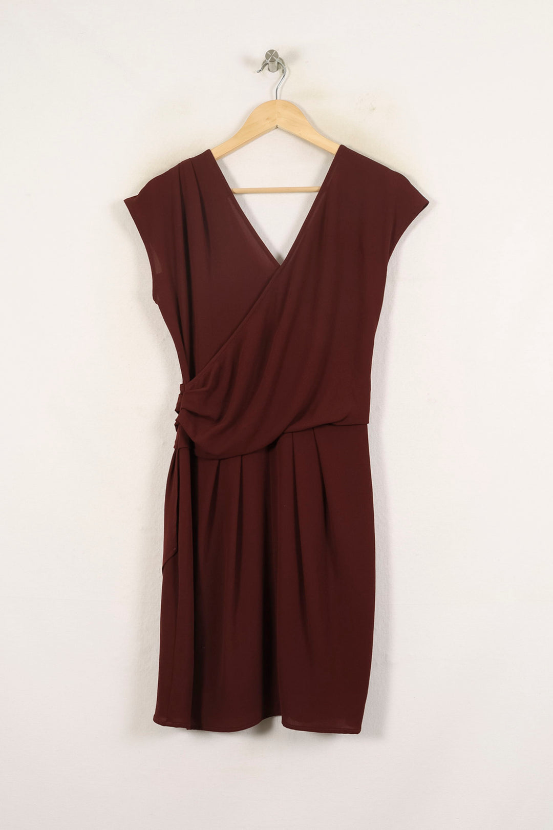 Robe Portefeuille Bordeaux - Taille M/38 de la marque IKKS | PARAD66057 - Vendu par Paradigme - Image 4