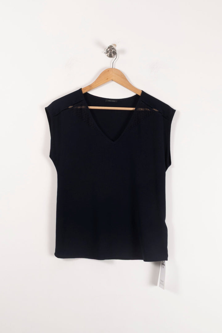 Top Bleu - Taille XS/34 de la marque IKKS | PARAD66060 - Vendu par Paradigme - Image 2